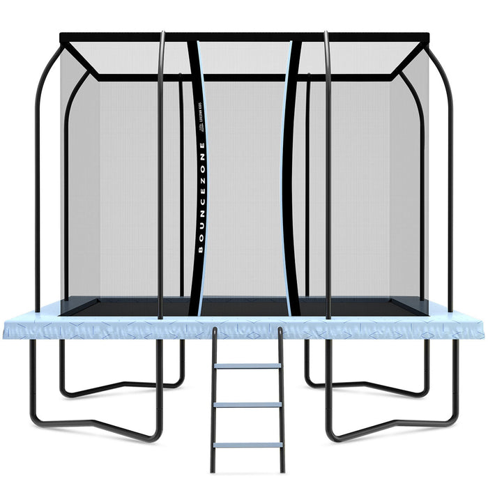 BounceZone M Rectangular Spring Trampoline Set