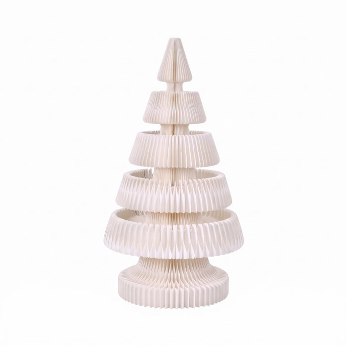 Jingle Jollys 114cm honeycomb paper tree topped with a star