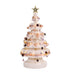 Jingle Jollys 114cm honeycomb paper Christmas tree in champagne white