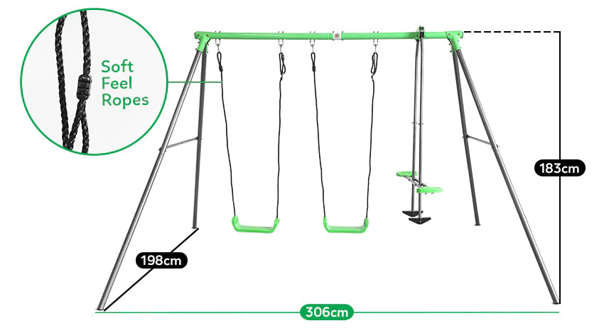Lifespan Kids Hurley Swing Set