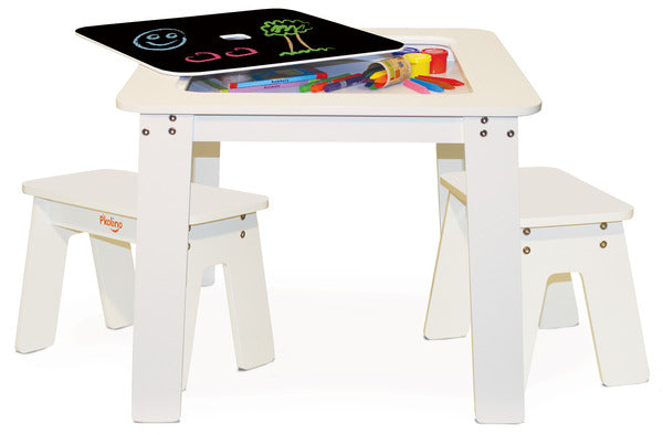 P'kolino Kids Chalk Table and Benches