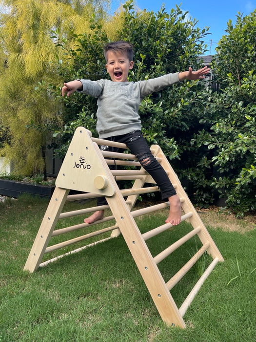 Kids Wooden Foldable Climbing Frame