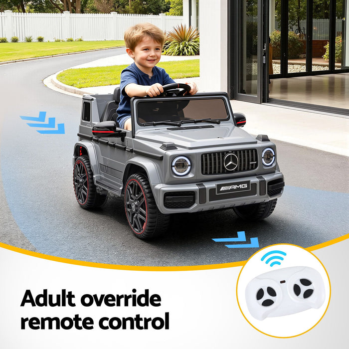 G63 Kids Ride On Car Grey 06