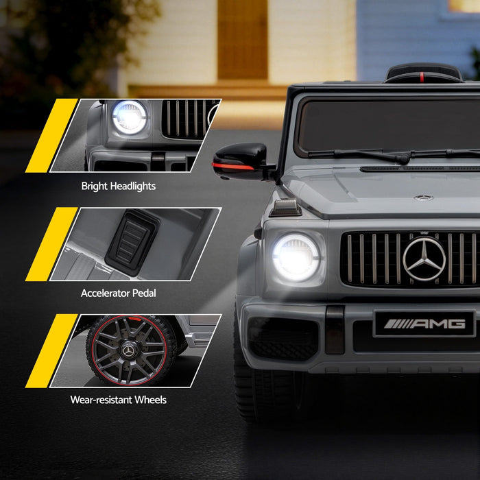 G63 Kids Ride On Car Grey 07