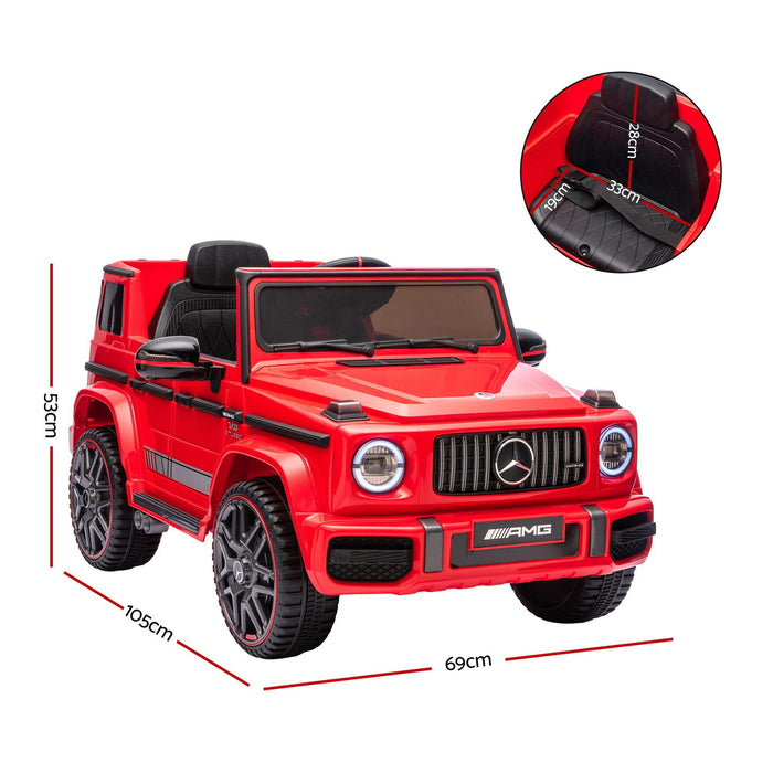 G63 Kids Ride On Car Red 01