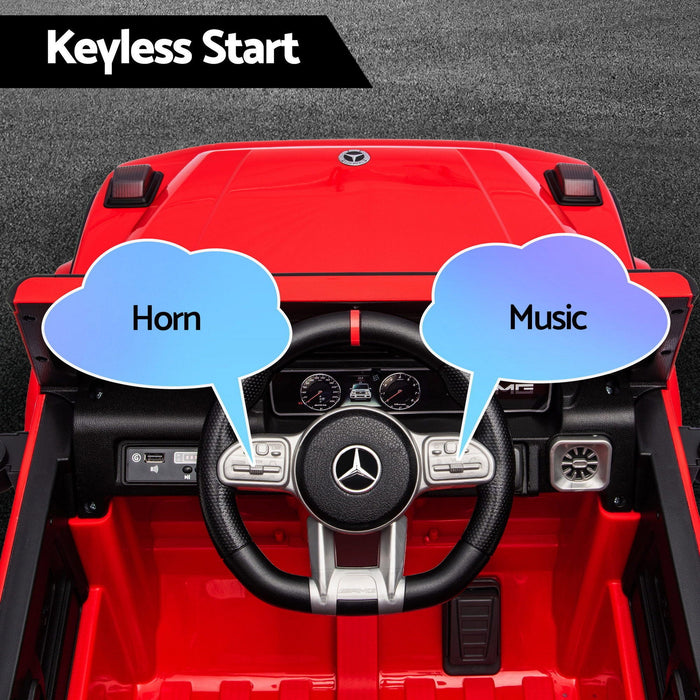 G63 Kids Ride On Car Red 04