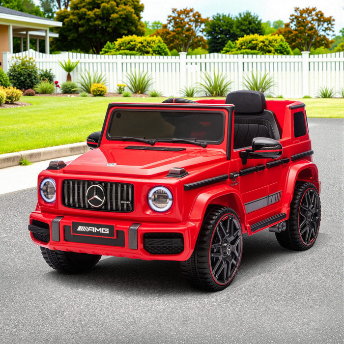 G63 Kids Ride On Car Red 06