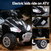 Rigo Ride-On ATV Quad anti-slip tyres, black