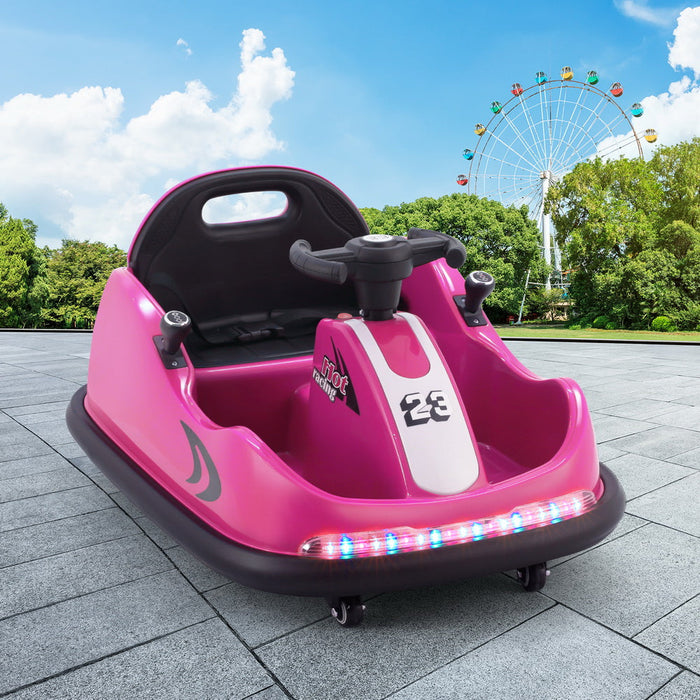 Rigo Kids Ride On Bumper Kart Pink 06