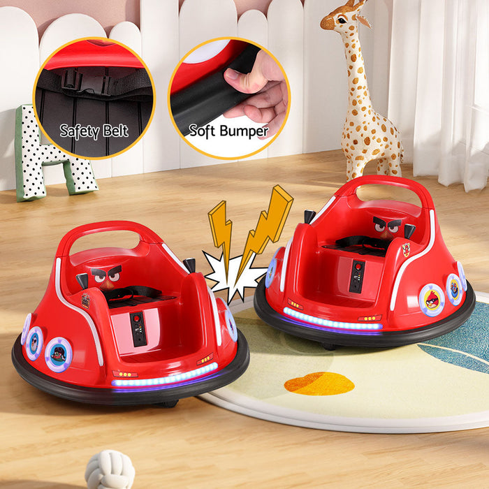 Angry Birds Kids Bumper Ride On Car Red 04