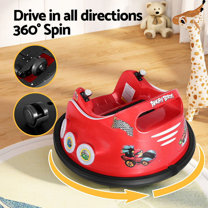 Angry Birds Kids Bumper Ride On Car Red 05