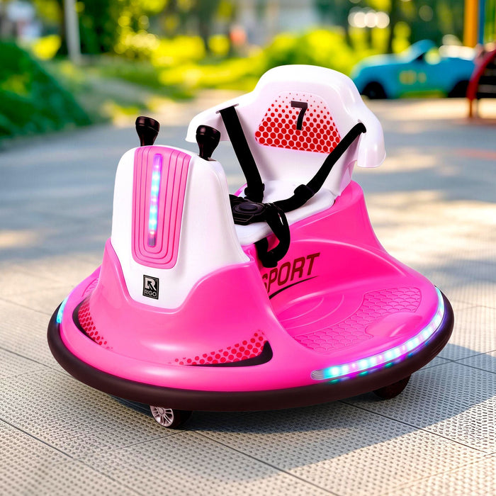 Rigo Kids Bumper Car Pink 00
