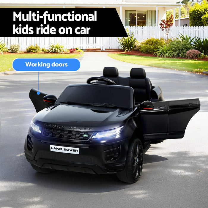 Rigo Land Rover Evoque Kids Ride On Car Black 03