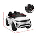 Rigo Land Rover Evoque Kids Ride On Car White 01