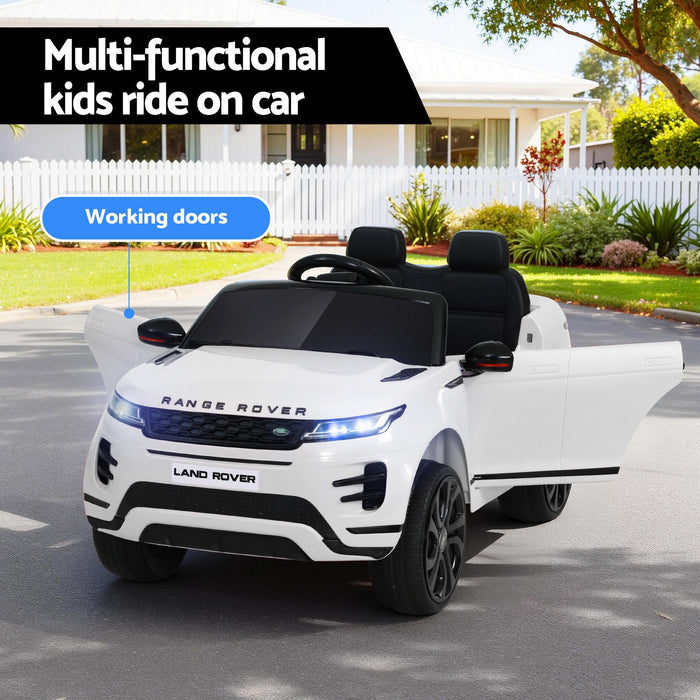 Rigo Land Rover Evoque Kids Ride On Car White 02