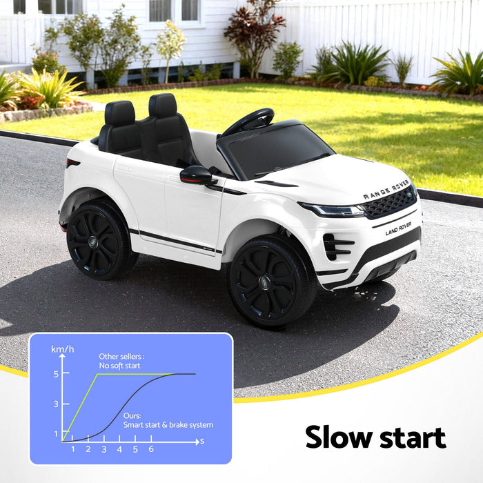 Rigo Land Rover Evoque Kids Ride On Car White 04