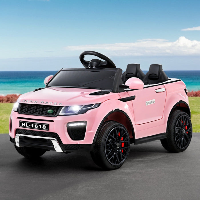 Rigo Range Rover Rapid Racer Kids Ride on Car Pink 00