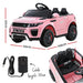 Rigo Range Rover Rapid Racer Kids Ride on Car Pink 01