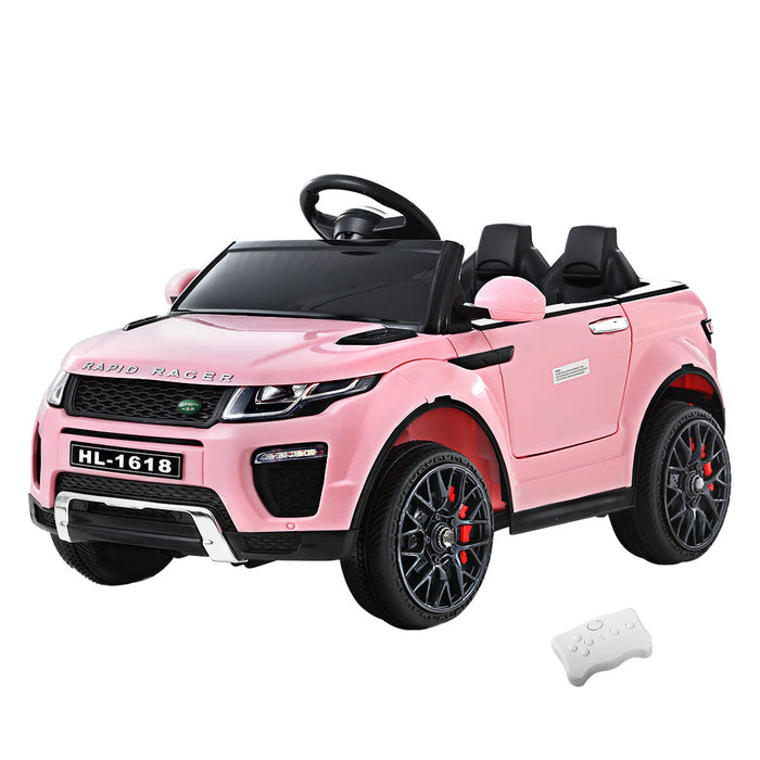 Rigo Range Rover Rapid Racer Kids Ride on Car Pink 06