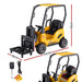 Rigo Kids Electric Forklift Loader Yellow 01