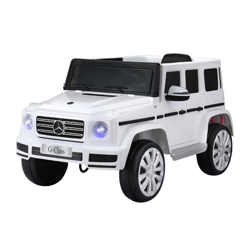 Mercedes-Benz G500 Electric Kids Ride On Car White 00