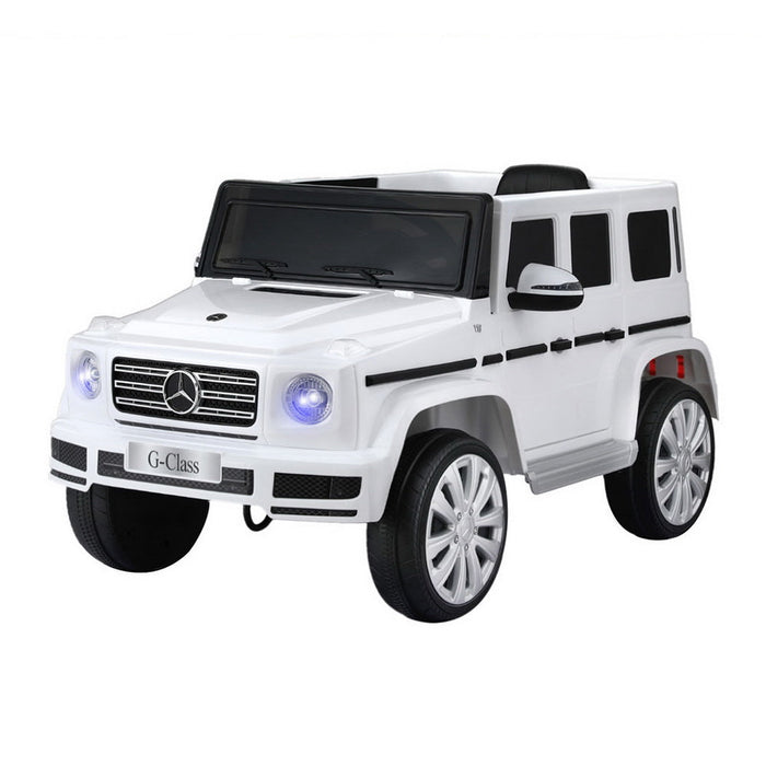 Mercedes-Benz G500 Electric Kids Ride On Car White 00