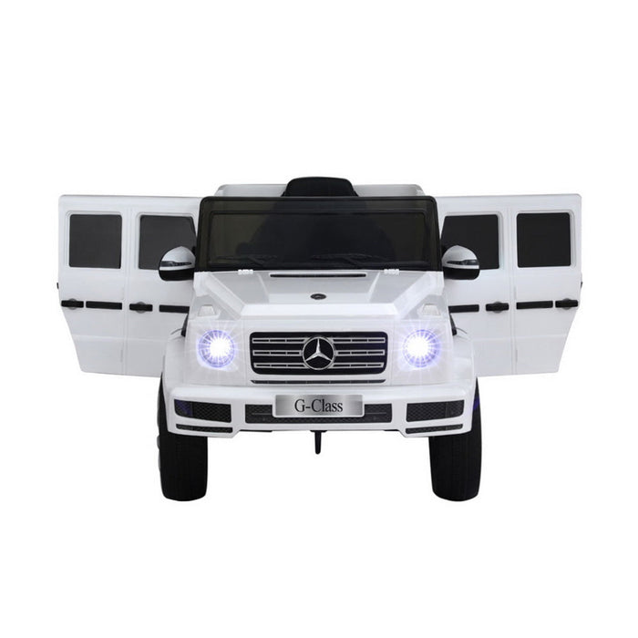 Mercedes-Benz G500 Electric Kids Ride On Car White 02
