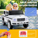 Mercedes-Benz G500 Electric Kids Ride On Car White 05