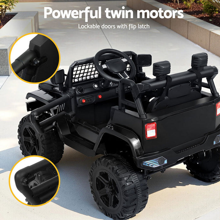 Rigo Kids Electric Ride On Jeep Black 04