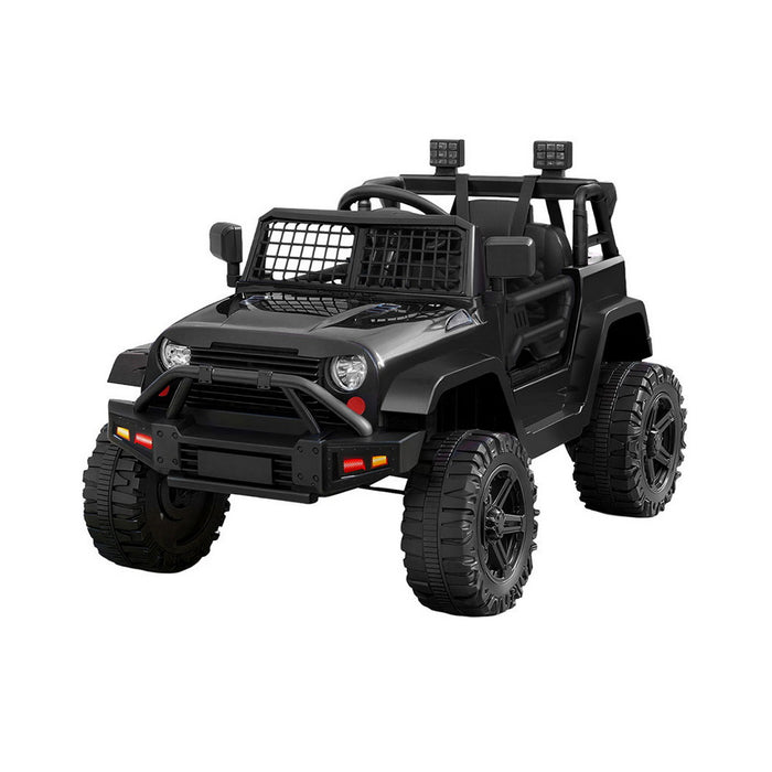 Rigo Ride On Car Kids Electric Ride On Cars Kids Jeep 12V Black
