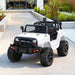 Rigo Kids Electric Ride On Jeep White 00