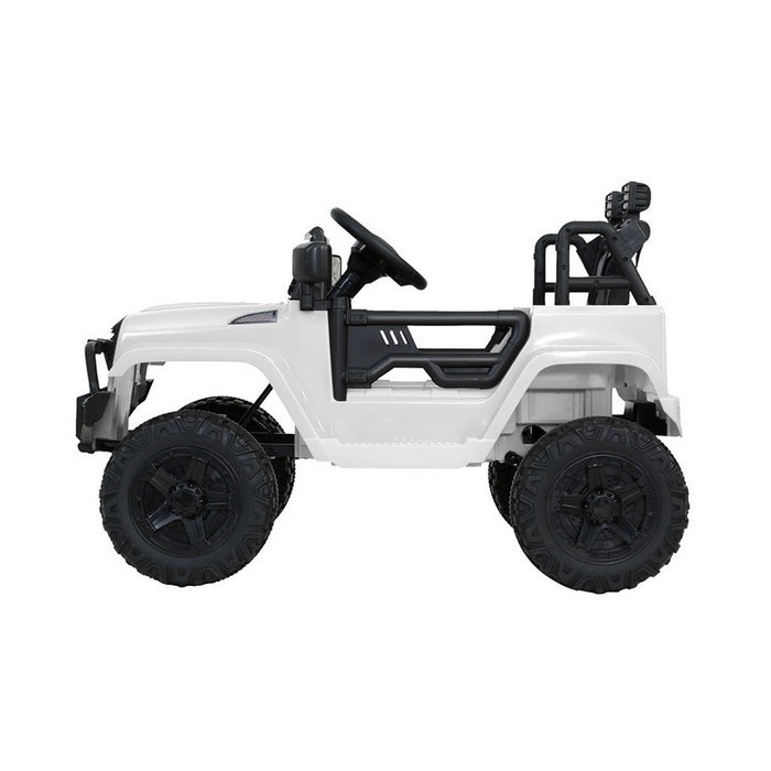 Rigo Ride On Car Kids Electric Ride On Cars Kids Jeep 12V White