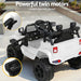 Rigo Kids Electric Ride On Jeep White 04