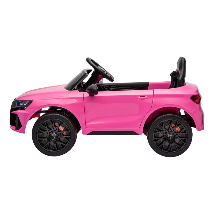 Remote control for the pink Audi RS3 ride on car