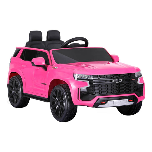 Kids licensed Chevrolet Tahoe ride on car, pink, another product image