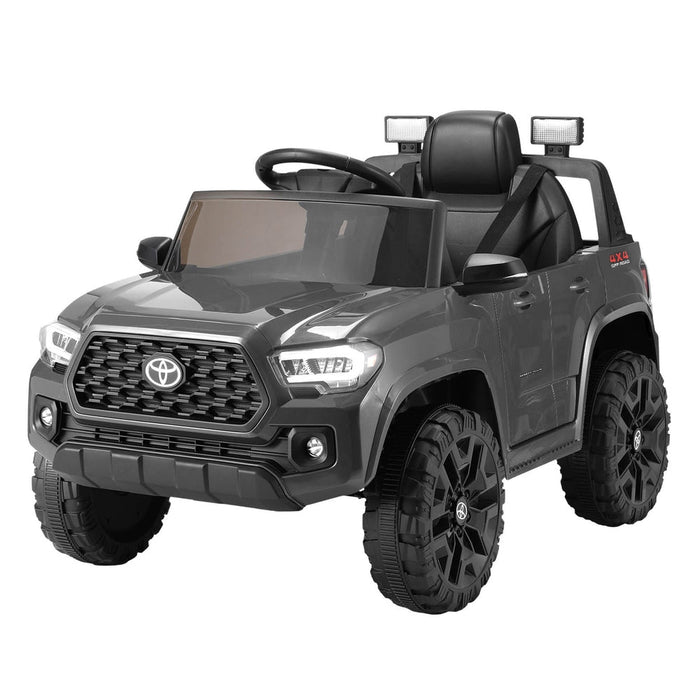 Toyota Tacoma Kids Electric Off Road Jeep Grey 00