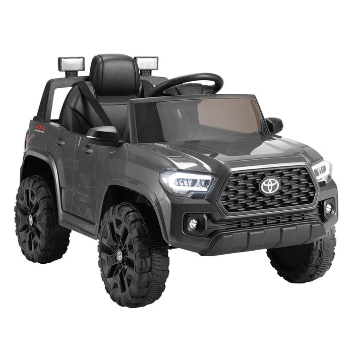 Toyota Tacoma Kids Electric Off Road Jeep Grey 02