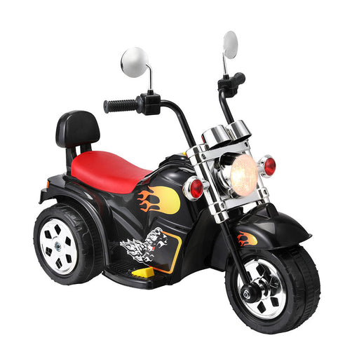 Rigo Kids Ride On Motorbike Black 00