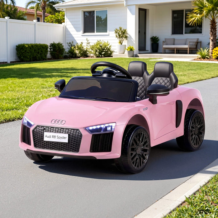 Kids Ride On Audi R8 Pink 00