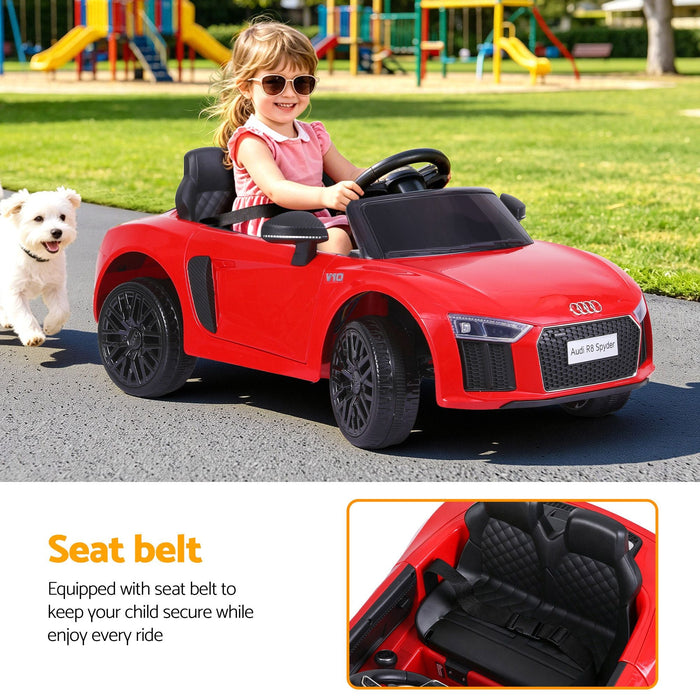 Kids Ride On Audi R8 Red 05