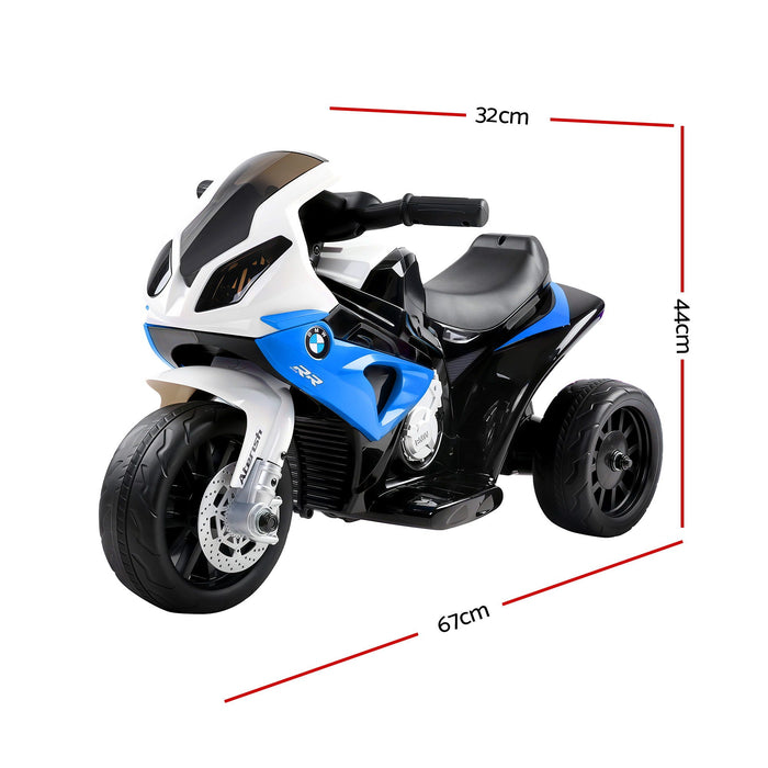 BMW Kids Electric Ride On Motorbike Blue 01