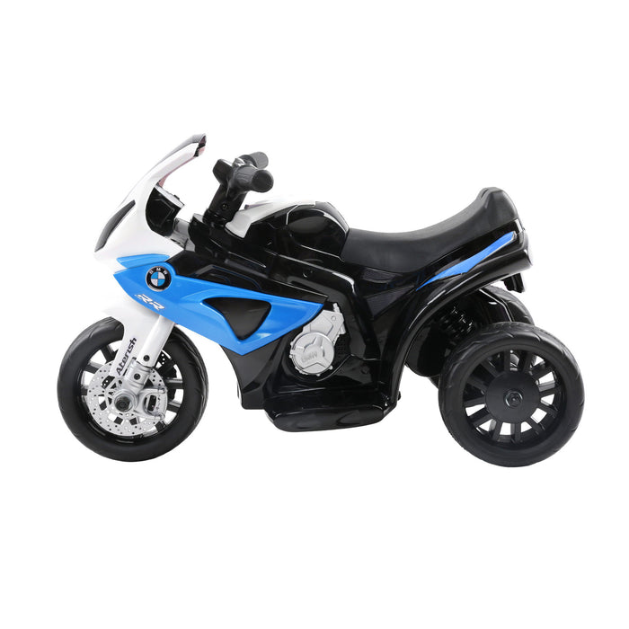 Kids Electric Ride On Car Police Motorcycle Motorbike BMW Licensed S1000RR Blue