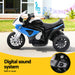 BMW Kids Electric Ride On Motorbike Blue 04
