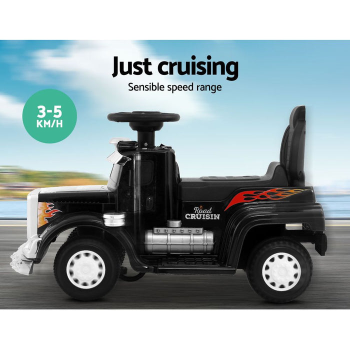 Rigo Kids Electric Ride On Truck Black 04