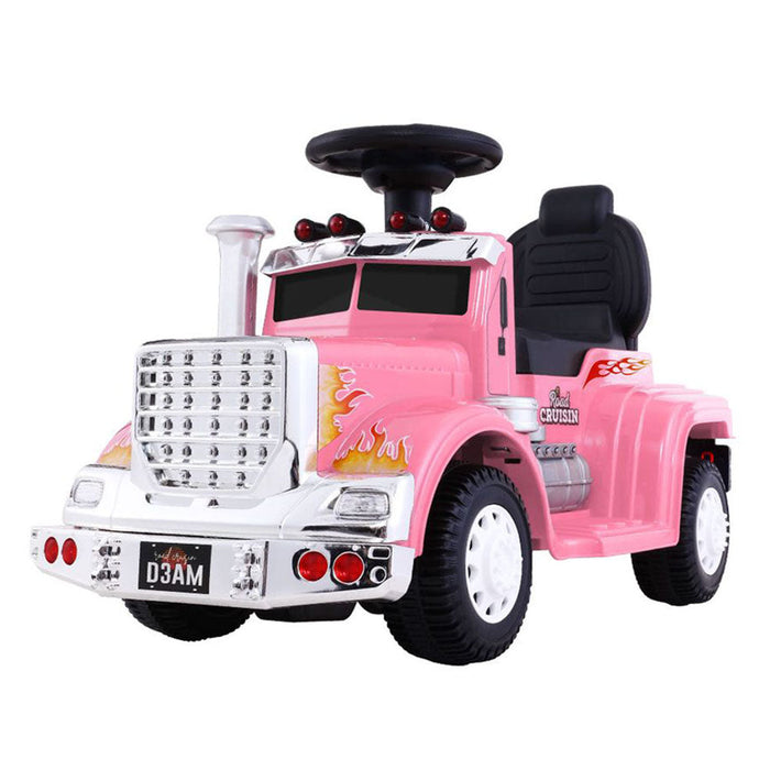 Rigo Kids Electric Ride On Truck Pink 00
