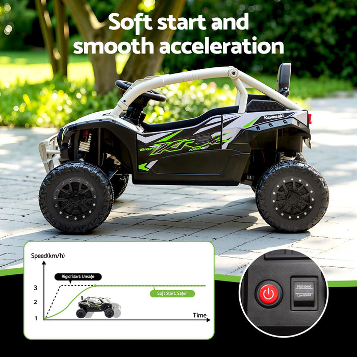 Kids Ride On Car Off-Road Licensed KRX1000 Electric Toy with Remote Control Music