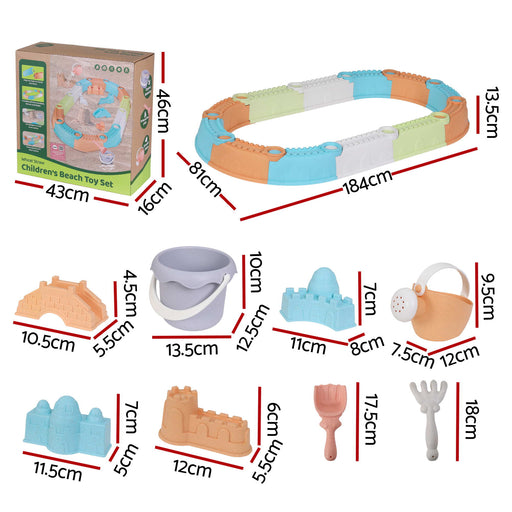Keezi outdoor sand box for backyard play