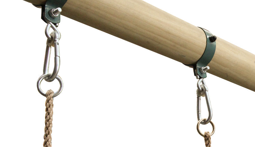 Lifespan Kids Swing Seat strong rings for attaching to any swing set