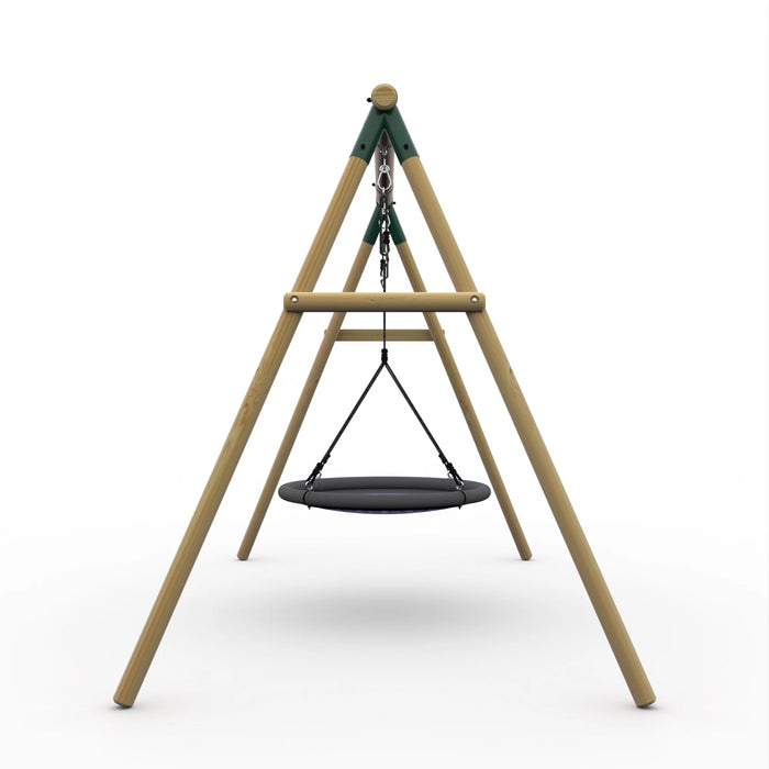 Plum Spider Monkey Nest Swing Set