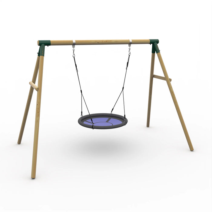 Plum Spider Monkey Nest Swing Set
